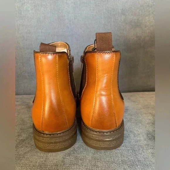 Men’s Madden NYC Brown Faux Leather Dress Up Casual New Ettan Chelsea Boot Size7 - Picture 5 of 9